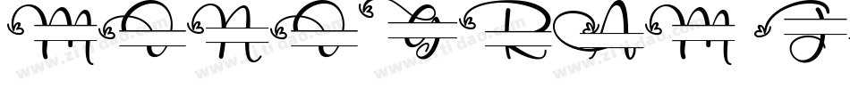 MONOGRAM J字体转换